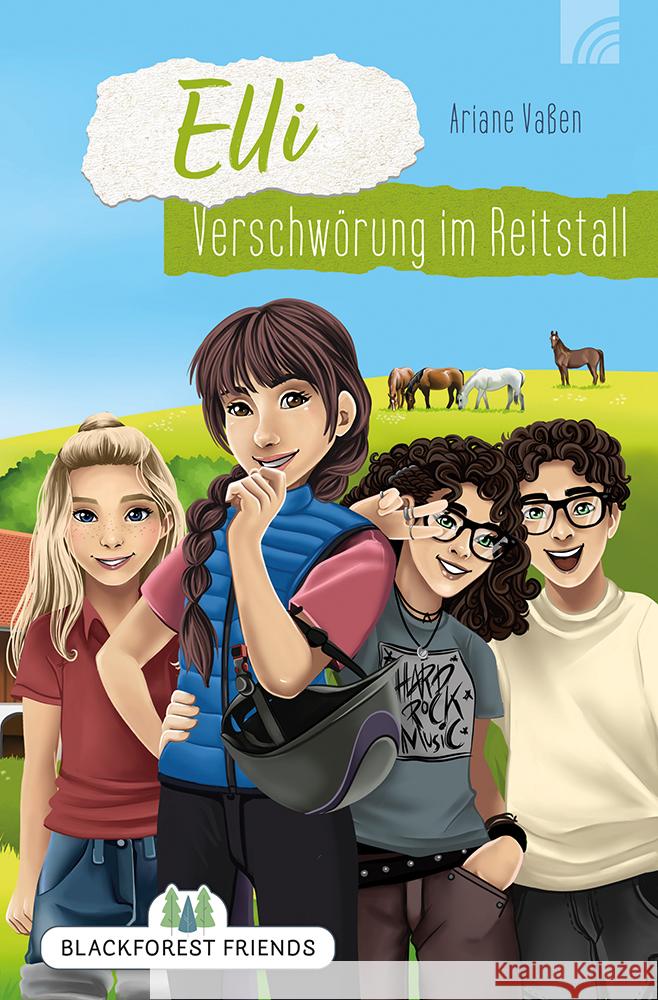Elli: Verschwörung im Reitstall Vaßen, Ariane 9783765521805 Brunnen Verlag GmbH - książka
