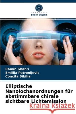 Elliptische Nanolochanordnungen für abstimmbare chirale sichtbare Lichtemission Ramin Ghahri, Emilija Petronijevic, Concita Sibilia 9786204054025 Verlag Unser Wissen - książka