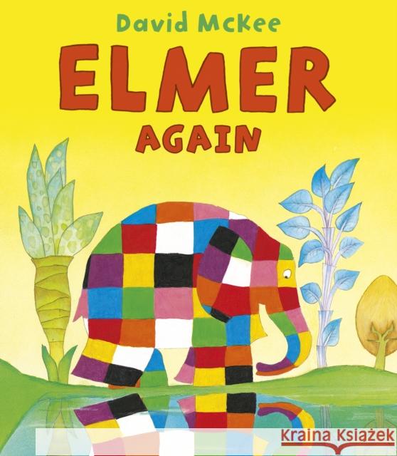 Elmer Again David McKee 9781842707500  - książka