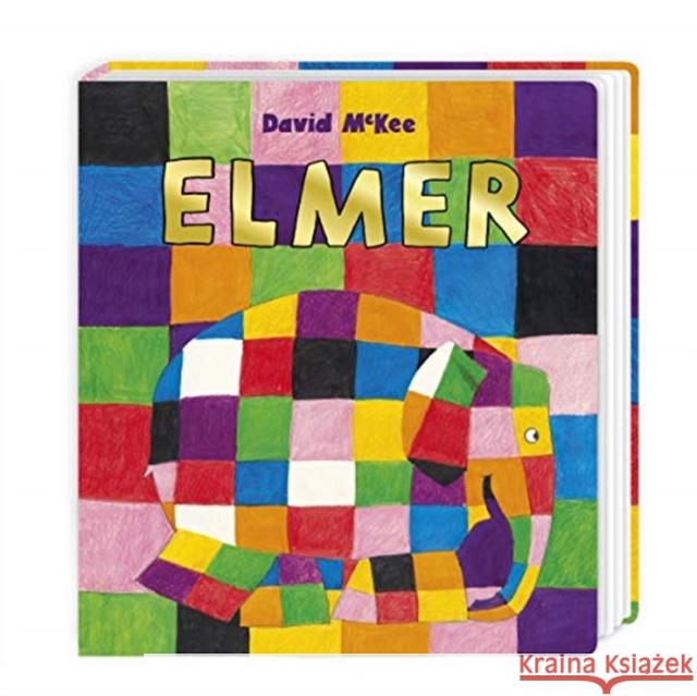 Elmer: Board Book McKee David 9781783449910 Andersen Press Ltd - książka