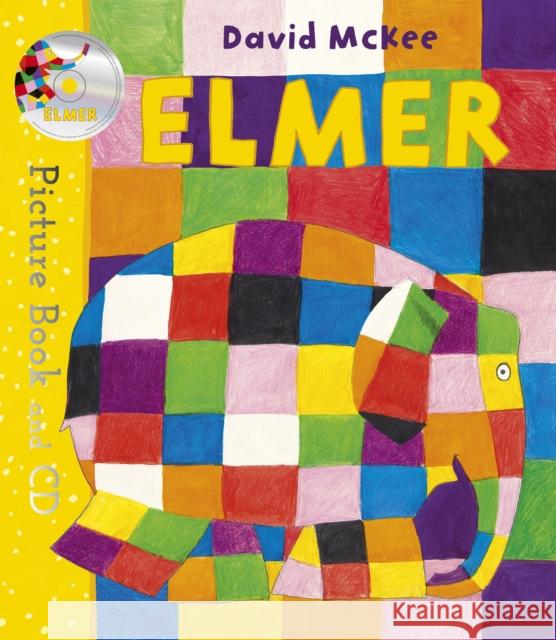 Elmer: Picture Book and CD McKee David 9781783445653 Andersen Press - książka