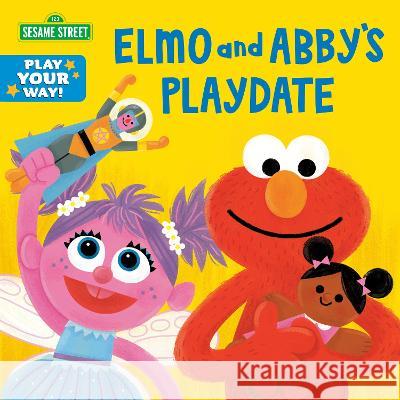 Elmo and Abby's Playdate (Sesame Street) Cat Reynolds Allison Black 9780593704950 Random House Books - książka