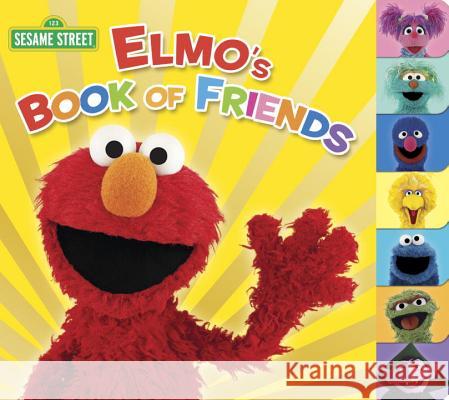 Elmo's Book of Friends Naomi Kleinberg 9780399552113 Random House Books for Young Readers - książka