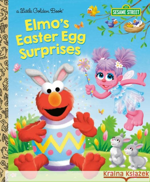 Elmo's Easter Egg Surprises (Sesame Street) Webster, Christy 9780593122518 Golden Books - książka