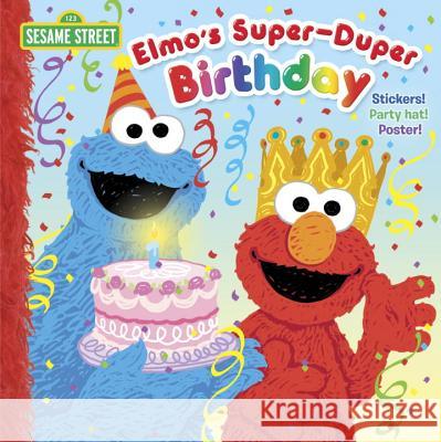 Elmo's Super-Duper Birthday Naomi Kleinberg Joe Mathieu 9780399552168 Random House Books for Young Readers - książka