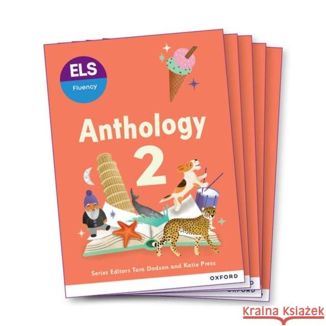 ELS Fluency: Year 2/Primary 3: Anthology 2 Pack of 5 Dodson, Tara 9781382070799 Oxford University Press - książka