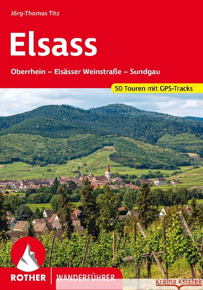 Elsass Titz, Jörg-Thomas 9783763347292 Bergverlag Rother - książka