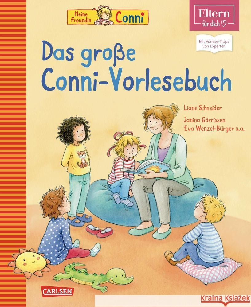 Eltern für dich: Das große Conni-Vorlesebuch Schneider, Liane 9783551210128 Carlsen - książka