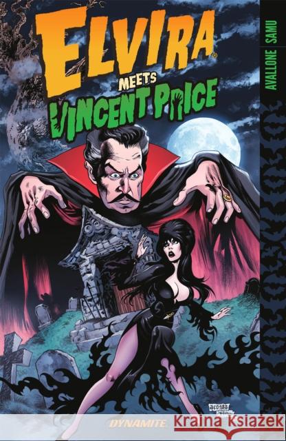 Elvira Meets Vincent Price David Avallone 9781524121495 Dynamite Entertainment - książka