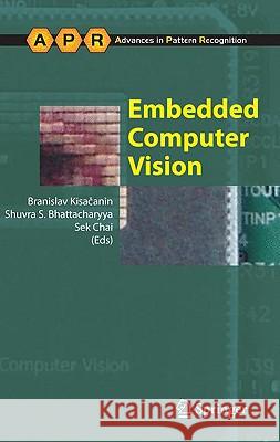 Embedded Computer Vision Sameer Singh 9781848003033 Springer - książka