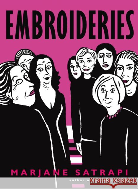 Embroideries Marjane Satrapi 9780224087407 Vintage Publishing - książka