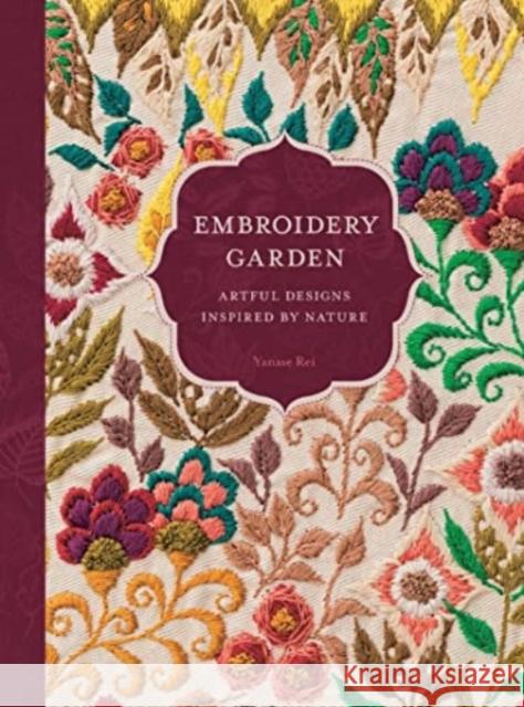 Embroidery Garden: Artful Designs Inspired by Nature Yanase Rei 9780764364242 Schiffer Publishing Ltd - książka