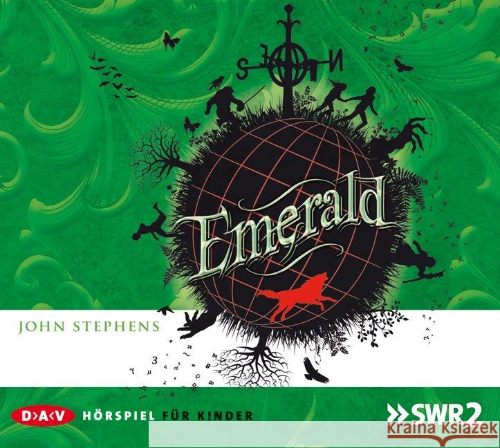 Emerald, 2 Audio-CDs : Hörspiel mit Musik Stephens, John 9783862311958 Der Audio Verlag, DAV - książka