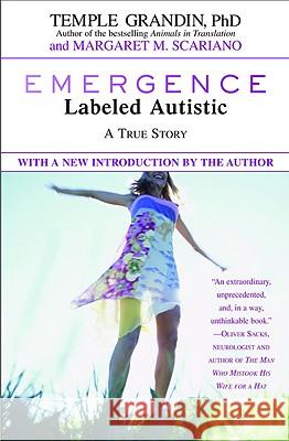 Emergence: Labeled Autistic Temple Grandin 9780446671828  - książka