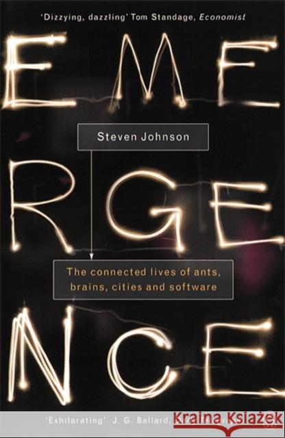 Emergence: The Connected Lives of Ants, Brains, Cities and Software Steven Johnson 9780140287752 Penguin Books Ltd - książka
