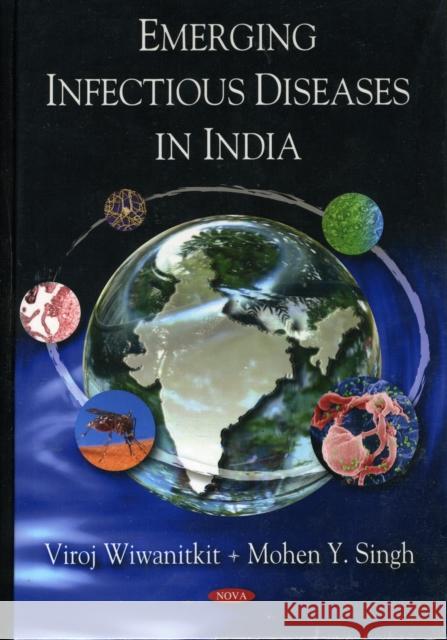 Emerging Infectious Diseases in India Viroj Wiwanitkit 9781607411680 Nova Science Publishers Inc - książka