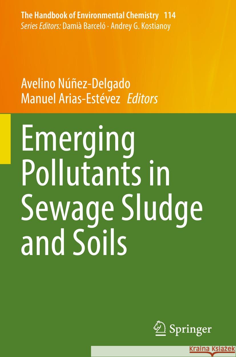 Emerging Pollutants in Sewage Sludge and Soils  9783031076114 Springer International Publishing - książka