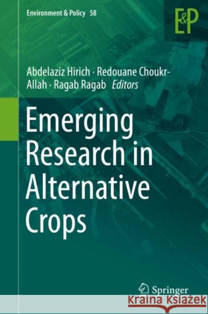 Emerging Research in Alternative Crops  9783319904719 Springer - książka