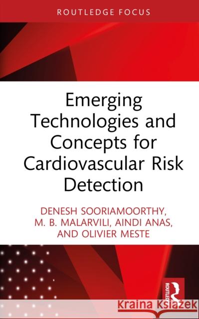 Emerging Technologies and Concepts for Cardiovascular Risk Detection Olivier (Laboratoire I3S, Sophia Antipolis, France) Meste 9781041047681 CRC Press - książka