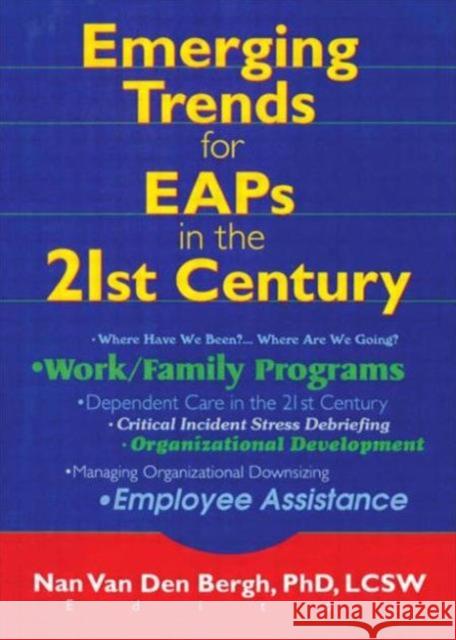Emerging Trends for EAPs in the 21st Century Nan Va 9780789010209 Haworth Press - książka
