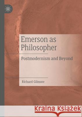 Emerson as Philosopher Richard Gilmore 9783031325489 Springer International Publishing - książka