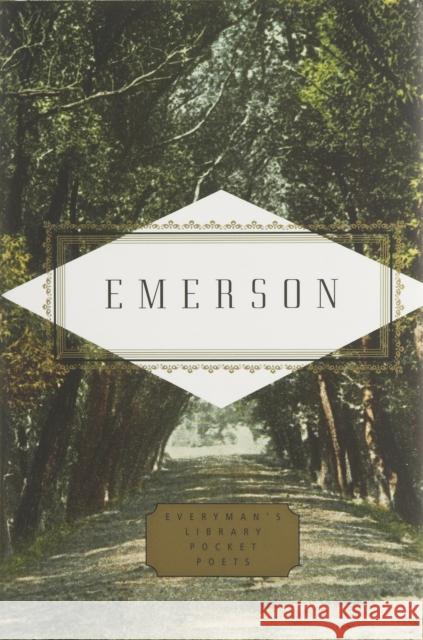 Emerson Poems Ralph Waldo Emerson 9781841597621 Everyman - książka