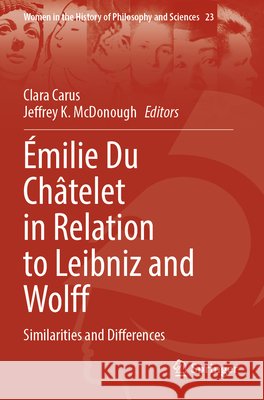 Émilie Du Châtelet in Relation to Leibniz and Wolff  9783031805431 Springer Nature Switzerland - książka