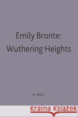 Emily Bronte: Wuthering Heights  9780333533680 PALGRAVE MACMILLAN - książka
