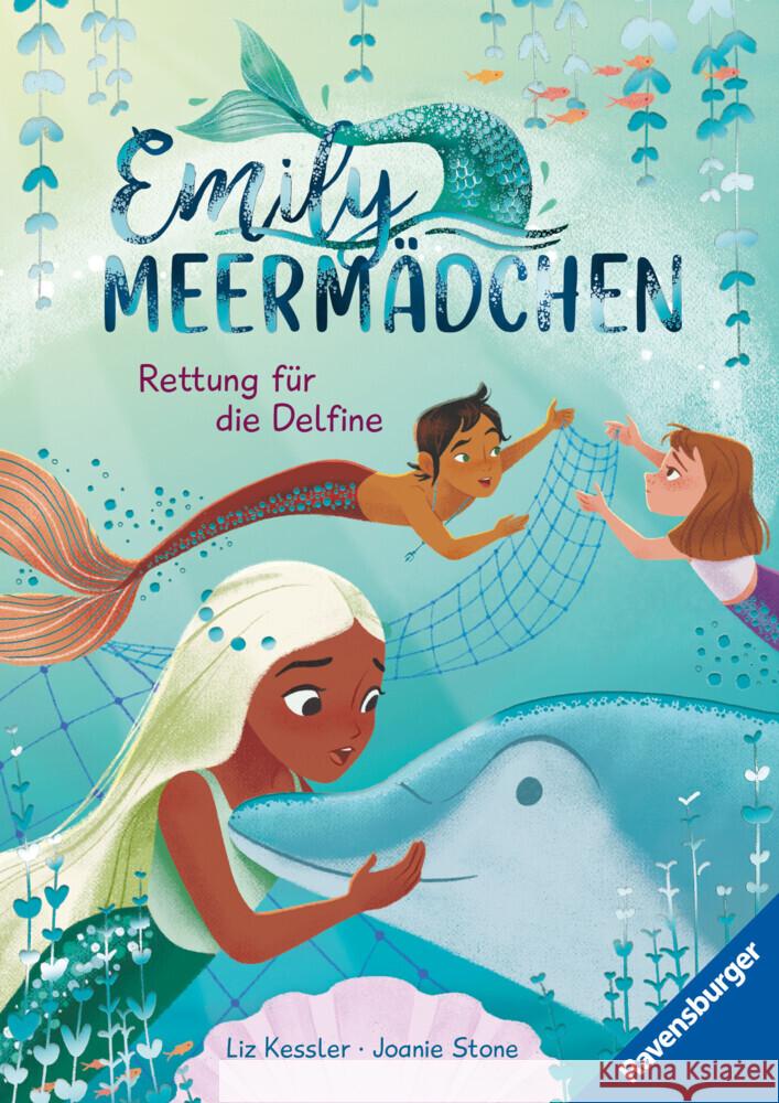 Emily Meermädchen - Rettung für die Delfine (ein Meerjungfrauen-Erstlesebuch für Kinder ab 6 Jahren) Kessler, Liz 9783473463633 Ravensburger Verlag - książka