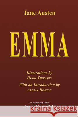 Emma Jane Austen Hugh Thomson Austin Dobson 9781539855422 Createspace Independent Publishing Platform - książka