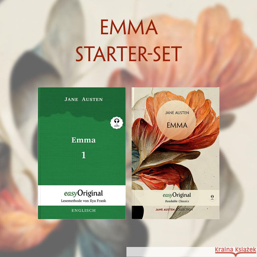 Emma - Starter-Set (mit kostenlosem Audio-Download-Link), 2 Teile Austen, Jane 9783991126362 EasyOriginal - książka