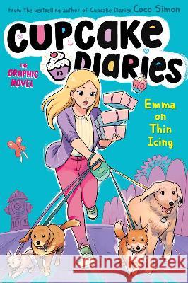 Emma on Thin Icing the Graphic Novel Coco Simon Glass House Graphics 9781665916561 Simon Spotlight - książka