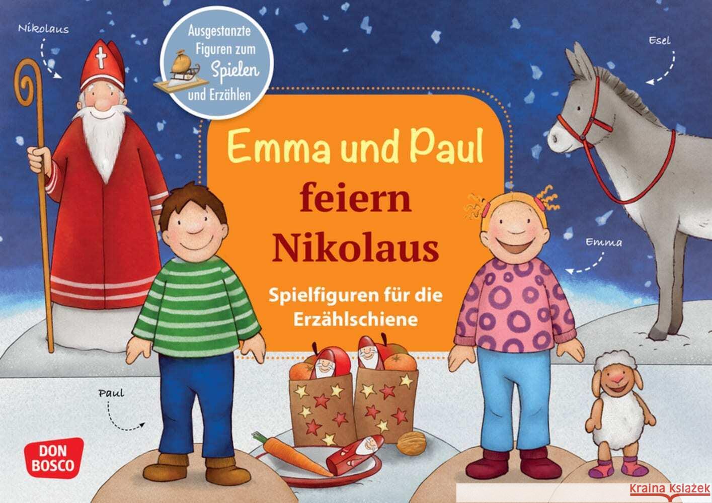 Emma und Paul feiern Nikolaus., m. 1 Beilage Lehner, Monika 4260179516801 Don Bosco Medien - książka