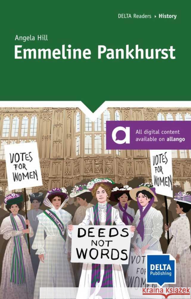 Emmeline Pankhurst Hill, Angela 9783125011717 Delta Publishing by Klett - książka