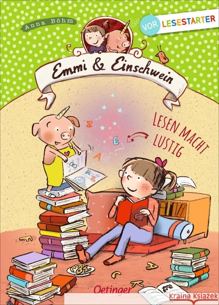 Emmi & Einschwein - Lesen macht lustig Böhm, Anna 9783751200103 Oetinger - książka