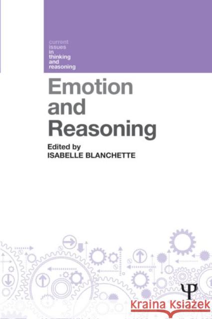Emotion and Reasoning   9781848721272  - książka