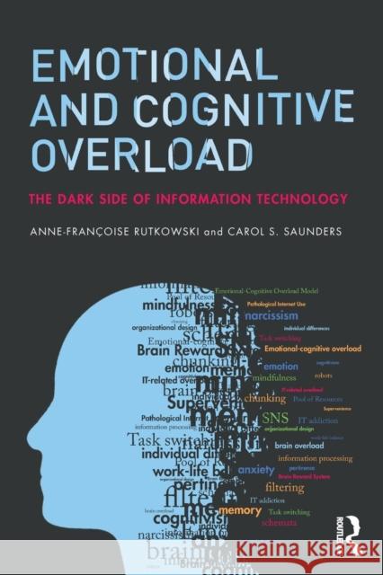 Emotional and Cognitive Overload: The Dark Side of Information Technology Anne-Francoise Rutkowski Carol Saunders 9781138053359 Routledge - książka