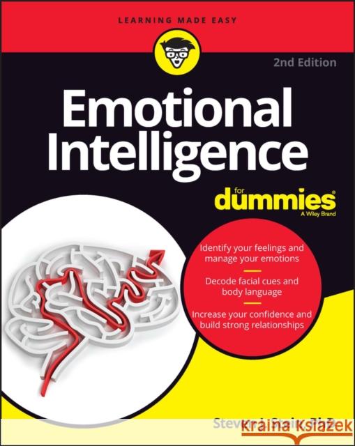 Emotional Intelligence For Dummies Steven J. (Multi-Health Systems (MHS)) Stein 9781119988151 John Wiley & Sons Inc - książka