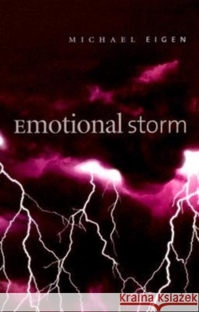 Emotional Storm Michael Eigen 9780819567543 Wesleyan University Press - książka