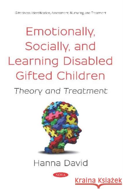 Emotionally, Socially, and Learning Disabled Children: Theory and Treatment Hanna David   9781536158083 Nova Science Publishers Inc - książka