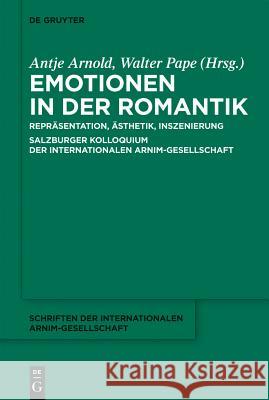 Emotionen in der Romantik No Contributor 9783110279955 Walter de Gruyter - książka