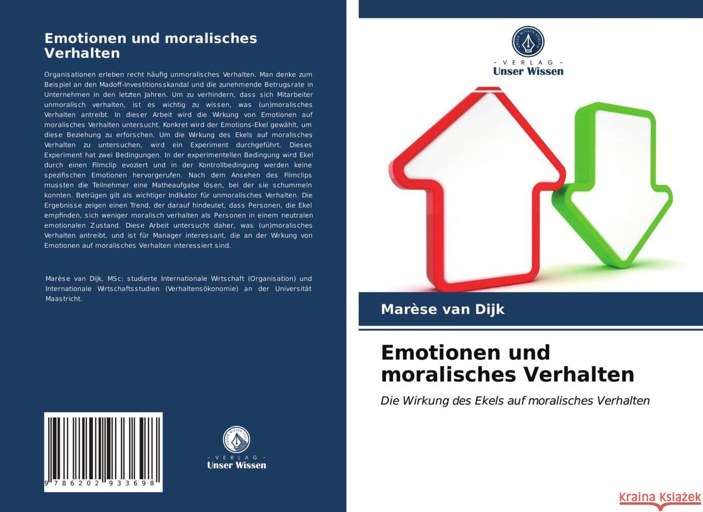 Emotionen und moralisches Verhalten van Dijk, Marèse 9786202933698 Verlag Unser Wissen - książka