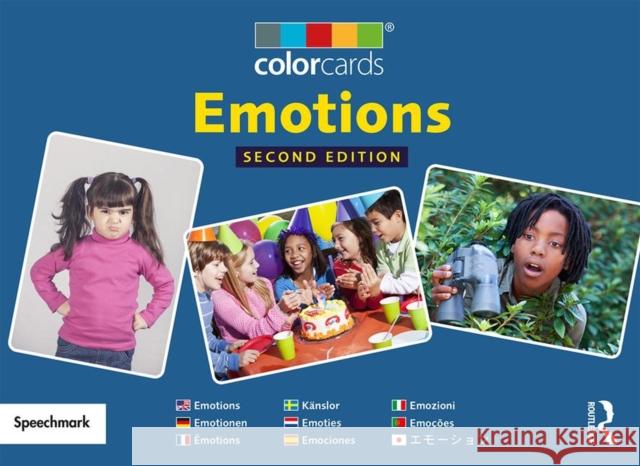 Emotions: Colorcards: 2nd Edition Speechmark 9781138102958 Colorcards - książka