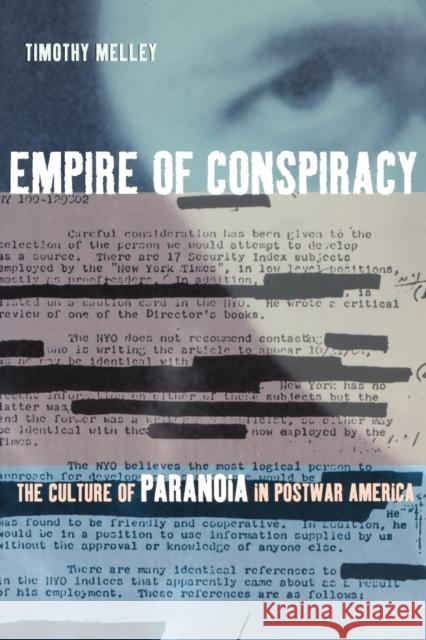 Empire of Conspiracy: A Theory of the Tragic Melley, Timothy 9780801486067 Cornell University Press - książka