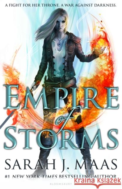 Empire of Storms Maas, Sarah J. 9781408872895 Throne of Glass - książka