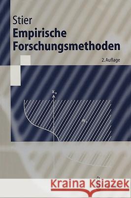 Empirische Forschungsmethoden Winfried Stier 9783540652953 Springer - książka