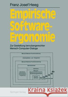 Empirische Software-Ergonomie: Zur Gestaltung Benutzergerechter Mensch-Computer-Dialoge Heeg, Franz J. 9783540188230 Springer - książka