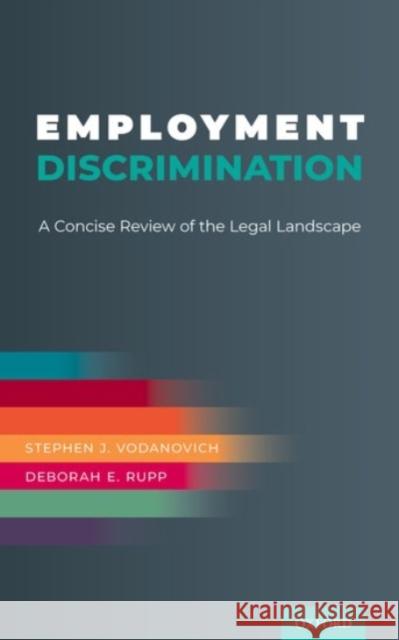 Employment Discrimination Stephen J. (Professor Emeritus of Psychology, Professor Emeritus of Psychology, University of West Florida) Vodanovich 9780190085421 Oxford University Press Inc - książka