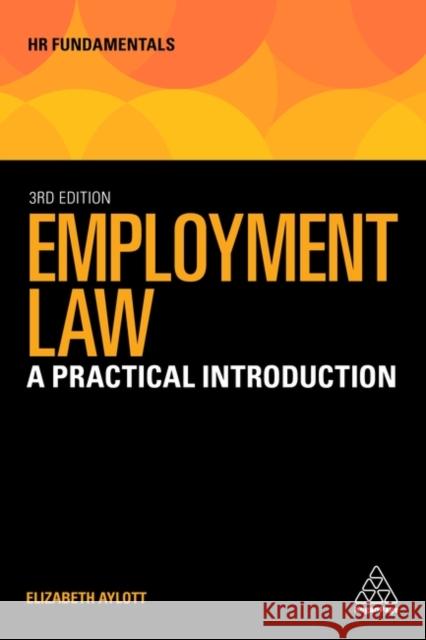 Employment Law: A Practical Introduction Elizabeth Aylott 9781398603974 Kogan Page - książka