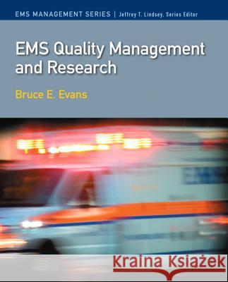 EMS Quality Management and Research Bruce Evans 9780138152819  - książka